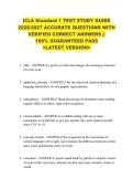 ICLA Standard 1 TEST STUDY GUIDE  2026&sol;2027 ACCURATE QUESTIONS WITH  VERIFIED CORRECT ANSWERS &vert;&vert;  100&percnt; GUARANTEED PASS  <LATEST VERSION> 