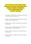 ICLA Standard 4 TEST STUDY GUIDE  2026&sol;2027 ACCURATE QUESTIONS WITH  VERIFIED CORRECT ANSWERS &vert;&vert;  100&percnt; GUARANTEED PASS  <LATEST VERSION> 