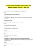 Louisiana state cosmetology test&vert; Questions and answers&vert; Updated RATED A&plus; &vert; NEW 2026