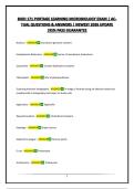 BIOD 171 PORTAGE LEARNING MICROBIOLOGY EXAM &vert; ACTUAL QUESTIONS & ANSWERS &vert; NEWEST 2026 UPDATE &vert;95&percnt; PASS GUARANTEE