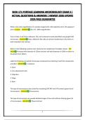 BIOD 171 PORTAGE LEARNING MICROBIOLOGY EXAM 3 &vert; ACTUAL QUESTIONS & ANSWERS &vert; NEWEST 2026 UPDATE &vert;95&percnt; PASS GUARANTEE
