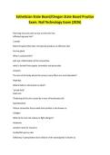 Esthetician State Board&sol;Oregon State Board Practice Exam&colon; Nail Technology Exam &lpar;2026&rpar; 