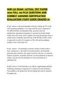 NUR 529 EXAM 1 ACTUAL TEST PAPER 2026 FULL 150 PLUS QUESTIONS AND CORRECT ANSWERS CERTIFICATION EVALUATION STUDY GUIDE GRADED A&plus;