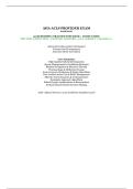 AHA ACLS Provider Exam 2026&sol;2027 American Heart Association practice test bank and study guide