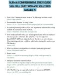 NUR 6111 COMPREHENSIVE STUDY GUIDE 2026 FULL QUESTIONS AND SOLUTIONS GRADED A&plus;