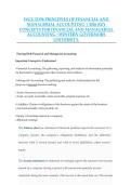 WGU D196 PRINCIPLES OF FINANCIAL AND  MANAGERIAL ACCOUNTING &vert; 2026 KEY  CONCEPTS FOR FINANCIAL AND MANAGERIAL  ACCOUNTING ~WESTERN GOVERNORS  UNIVERSITY&period;