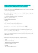 Legal & Ethical Issues in Nursing Exam Questions with Verified Answers 100&percnt; Passing Score Guarantee