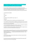 Understanding Legal and Ethical Issues Ch&period;7 Exam Practice Questions & All Correct Answers