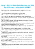 Hunter&rsquo;s Education Final Study Guide &ndash; 2026&sol;2027 &vert; Study guide questions with 100&percnt; correct answers