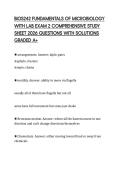 BIOS242&lowbar;FUNDAMENTALS&lowbar;OF&lowbar;MICROBIOLOGY&lowbar;WITH&lowbar;LAB&lowbar;EXAM&lowbar;2&lowbar;COMPREHENSIVE&period;