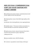 NURS 5315 EXAM 4 COMPREHENSIVE EXAM SCRIPT 2026 SOLVED QUESTIONS WITH CORRECT ANSWERS