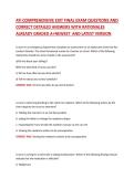 APEA Family Nurse Practitioner &lpar;FNP&rpar; Predictor Exam &ndash; Latest Version &ndash; Comprehensive Practice Questions with Answers and Rationales