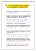 NR 601 Midterm Exam &ndash; Questions and Verified Answers Prep 2026 Comprehensive Study Material