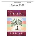 strategie samenvatting 