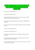 NEIEP Semester 100&comma; NEIEP&comma; 2026 &ndash; Final Review with Questions and Answers