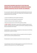 RN Mental Health Nursing Exam &ndash; Latest Complete Update &ndash; Practice Questions with Verified Answers and Rationales