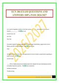 ECN 306 EXAM QUESTIONS AND ANSWERS 100&percnt; PASS 2026&sol;2027