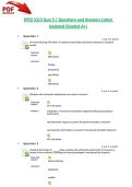 SPED 5313 Quiz 5 &vert; Questions and Answers Latest Updated 2026 &lpar;Graded A&plus;&rpar;