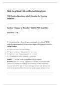 Medical-Surgical Nursing&colon; Nutritional Support & Bowel Obstruction Practice Questions &vert; Enteral Nutrition&comma; TPN&comma; NG Tubes&comma; Small & Large Bowel Obstruction&comma; Peritonitis