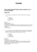 Information Technology for Management 12th Edition Latest Updated 2025&ndash;2026 Comprehensive Questions and Answers Resource Covering IT Infrastructure Systems Development Data Management Networking Cybersecurity Emerging Technologies and Strategic Decision-M