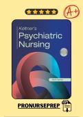 Keltners Psychiatric Nursing&comma; 9th Edition &ndash; Test Bank Questions and Answers &vert; Chapters 1&ndash;36 &vert; Mental Health Nursing Exam Prep