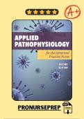 Applied Pathophysiology for the Advanced Practice Nurse 2nd Edition &ndash; Test Bank Questions and Answers &vert; 14 Chapters &vert; Nursing Exam Prep