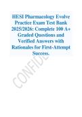 HESI PHARMACOLOGY &vert; 150 Verified Questions & Answers for A&plus; Results