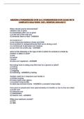 ARIZONA STANDARDIZED DCW &lpar;A-Z STANDARDIZED DCW&rpar; EXAM WITH COMPLETE SOLUTIONS 100&percnt; VERIFIED 2026-2027&excl;&excl;