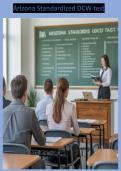 Arizona Standardized DCW Test&colon; Questions With Verified Solutions&vert;&vert;gauranteed pass&comma;100&percnt;&vert;&vert;instant download&period;