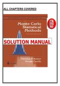 Monte Carlo Statistical Methods &lpar;2nd Edition&comma; 2010 &ndash; Robert & Casella&rpar; &vert; Complete Solutions Manual PDF