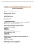 NURS 2050 EXAM 1 &lpar;OB&rpar; WITH COMPLETE SOLUTIONS 100&percnt; VERIFIED 2026 UPDATE&excl;&excl;