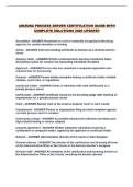 ARIZONA PROCESS SERVER CERTIFICATION GUIDE WITH COMPLETE SOLUTIONS 2026 UPDATE&excl;&excl;