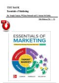 Test Bank Essentials of Marketing 18th Edition Cannon Perreault McCarthy &vert; All 19 Chapters 1-19 &vert; ISBN 9781266168468 &vert; 4Ps Marketing Strategy SmartBook 2026&sol;2027