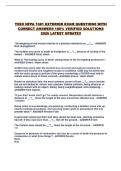 TEEX NFPA 1081 EXTERIOR EXAM QUESTIONS WITH CORRECT ANSWERS 100&percnt; VERIFIED SOLUTIONS 2026 LATEST UPDATE&excl;&excl;