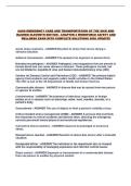 AAOS EMERGENCY CARE AND TRANSPORTATION OF THE SICK AND INJURED ELEVENTH EDITION - CHAPTER 2 WORKFORCE SAFETY AND WELLNESS EXAM WITH COMPLETE SOLUTIONS 2026 UPDATE&excl;&excl;