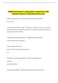 COMD 5070 Exam 2 study guide 2 Questions with  Verified Answers &lpar;Guaranteed Success&rpar; 