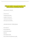 COMD 5070 EXAM 2 study guide Questions with  Verified Answers &lpar;Guaranteed Success&rpar; 