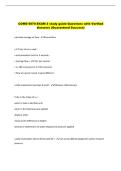 COMD 5070 EXAM 2 study guide Questions with Verified  Answers &lpar;Guaranteed Success&rpar; 