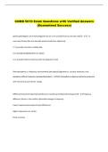 COMD 5070 Exam Questions with Verified Answers  &lpar;Guaranteed Success&rpar; 