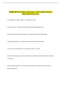 COMD 5070 Final Exam Questions with Verified Answers  &lpar;Guaranteed Success&rpar;