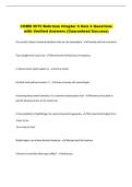 COMD 5070 Behrman Chapter 6 Quiz 4 Questions  with Verified Answers &lpar;Guaranteed Success&rpar; 