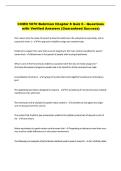 COMD 5070 Behrman Chapter 8 Quiz 6 - Questions  with Verified Answers &lpar;Guaranteed Success&rpar; 
