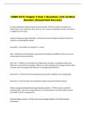 COMD 5070 Chapter 5 Quiz 3 Questions with Verified  Answers &lpar;Guaranteed Success&rpar; 