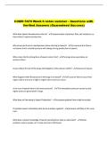 COMD 5070 Week 6 notes summer - Questions with  Verified Answers &lpar;Guaranteed Success&rpar; 