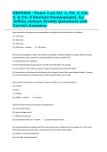 DEP2004 - Exam 1 on Ch&period; 1&comma; Ch&period; 2&comma; Ch&period; 3&comma; & Ch&period; 4 &lpar;Human Development&comma; by&colon; Jeffrey Jensen Arnett&rpar; Questions and Correct Answers&period;
