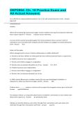 DEP2004&colon; Ch&period; 10 Practice Exam and All Actual Answers&period;