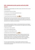 HESI - Fundamentals practice questions with well verified  answers  When turning an immobile bedridden client without assistance&comma; which action by the nurse best  ensures client safety&quest;  A&period; Securely grasp the client's arm and leg&period;  B&period; Put bed rails 