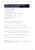CPEN 481 Final Questions with Answers 100&percnt; Solved