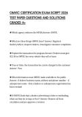 OMVIC CERTIFICATION EXAM SCRIPT 2026 TEST PAPER QUESTIONS AND SOLUTIONS GRADED A&plus;