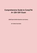 Comprehensive Guide to CompTIA A&plus; 220-1201 Exam Objectives and Skills &ndash; Study Guide PDF